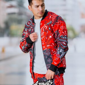 B4 Bomber Paley Crimson