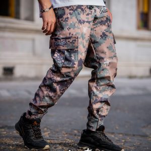 Pantalón Cargo F46 Militar Pixelado