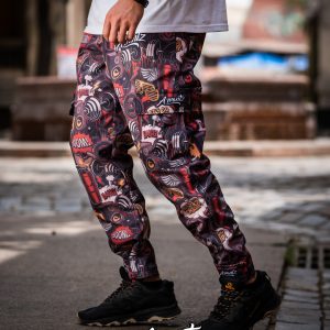 Pantalón Cargo F48 RED Boom Sound
