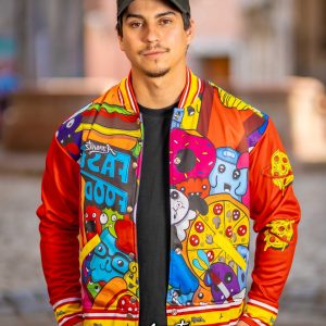T25 Fast Food Chaqueta Varsity
