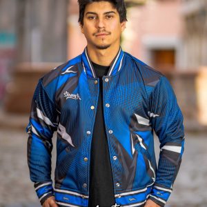 T24 Blue Affects Chaqueta Varsity