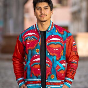 T19 Melody Kiss Chaqueta Varsity