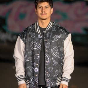 Chaqueta Varsity T50 Black Pasley