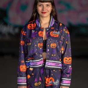 Chaqueta Varsity Y36 Illuminate Pumpkin