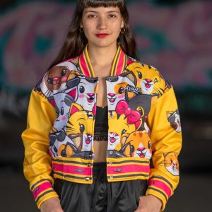 Chaqueta Varsity Y29 Happy Cats