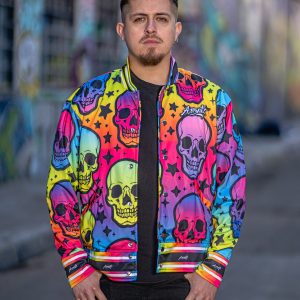 Chaqueta Varsity T64 Nova skull