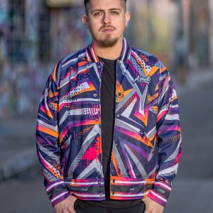 Chaqueta Varsity T69 Unity geometry