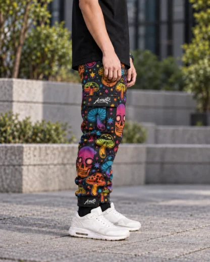 Pantalón Cargo F28 Fungal Skull — vista principal