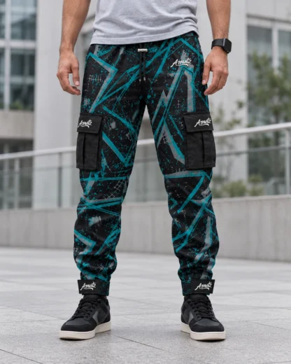 Pantalón Cargo F36 Geometric Pulse — vista principal