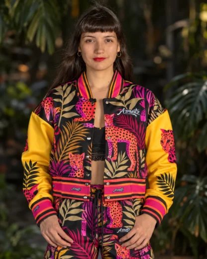 Chaqueta Varsity Mujer Y87 Neon Jungle ARVANTZ vista 1
