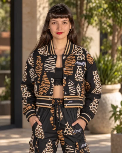 Chaqueta Varsity Mujer Y94 Wild Cats ARVANTZ vista 2